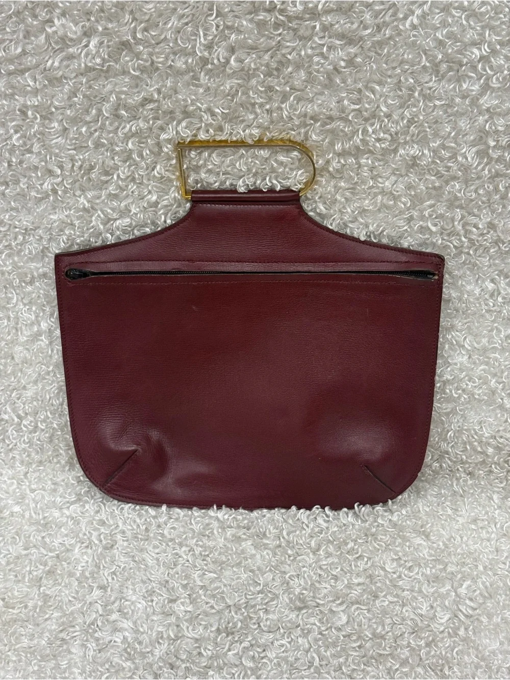 Delvaux MODEL DEPOSE Women's Leather Clutch
